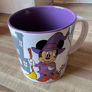 Minnie Mouse Witch Halloween coffee cup